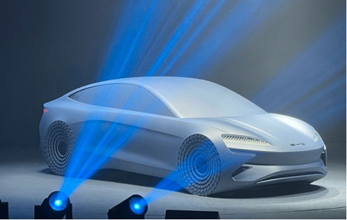 受到了消费者欢迎的高性能运动轿车ocean x,是基于e平台3.0打造的